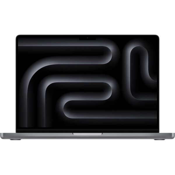 Apple MacBook Pro M3 2023, 14", Space Gray, 8-core CPU, 10-core GPU, Backlit Magic Keyboard, Fingerprint Reader, Bluetooth 5.3, Wi-Fi 6E, 120Hz Refresh Rate, Dolby Atmos, 8GB/1TB