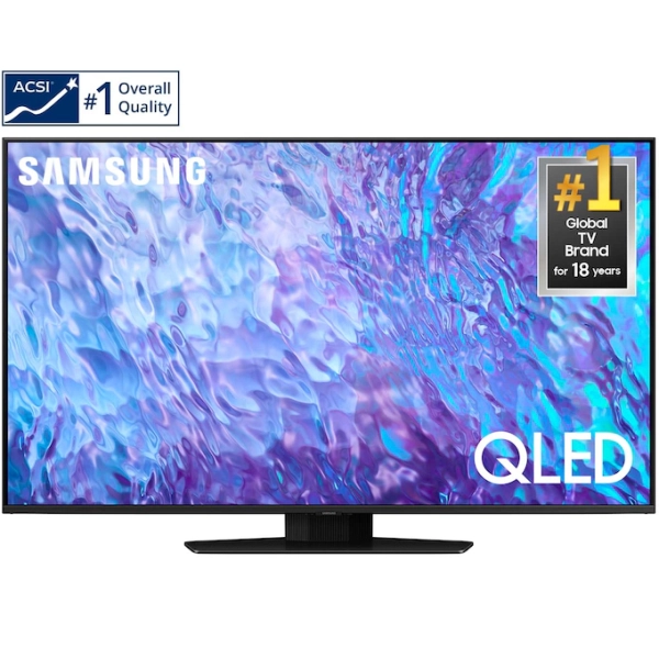 Samsung QA55Q80CAU, 55 Inch, QLED, UHD, 4K, FreeSync Premium Pro, Smart TV