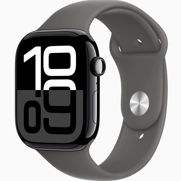 Apple Watch Series 10, Aluminum, Sport Band, GPS, 46mm
