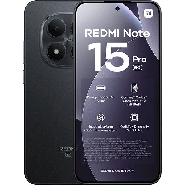 Xiaomi Redmi Note 15 Pro 5G, 8GB/256GB