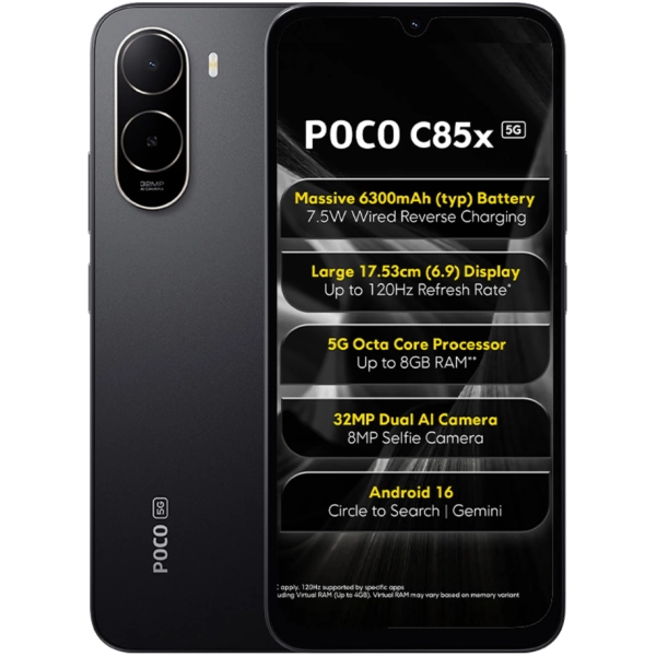 Xiaomi Poco C85x, 4GB/64GB