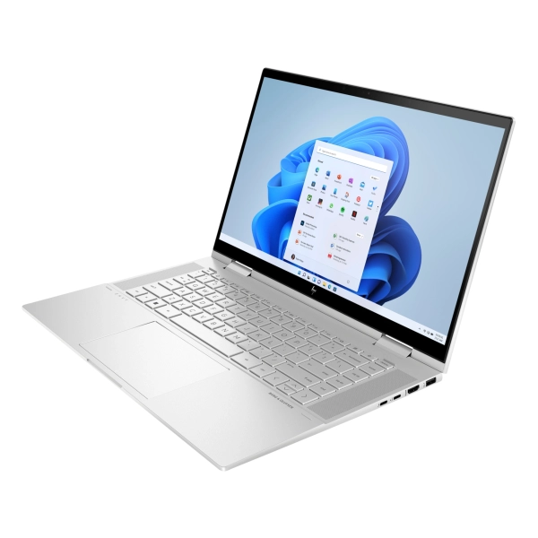 HP Envy x360 15T-EW000, 1.7 GHz Core i7-1255U, 10-core CPU, 4.7 GHz Turbo, 16GB DDR4-3200, Nvidia GeForce RTX 2050 4GB Graphics, 1TB NVMe SSD, 15.6" IPS 1920 x 1080 Touchscreen, B & O Audio, Bluetooth 5.2, Windows 11 Home