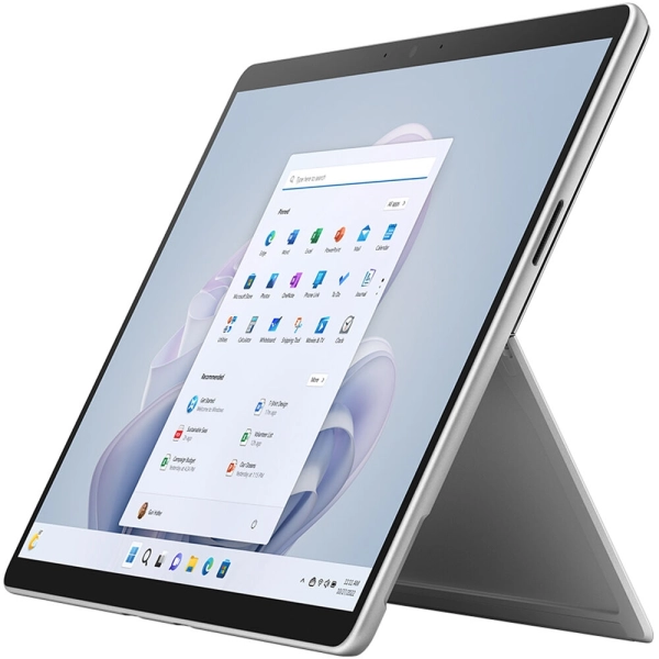 Microsoft Surface Pro 9 QIM-00007, 1.7 GHz Core i7-1255U, 10-core CPU, 4.7 GHz Turbo, 16GB LPDDR5, 512GB SSD, 13" IPS Quad HD 2880 x 1920, Stylus Pen Support, Wi-Fi Only, 120Hz Adaptive Refresh Rate, Windows 11 Pro