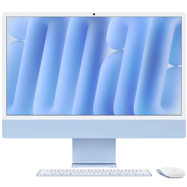 Apple iMac M4, 24", 4.5K, 10-core CPU, 10-core GPU, Magic Keyboard with Touch ID, 16GB/512GB