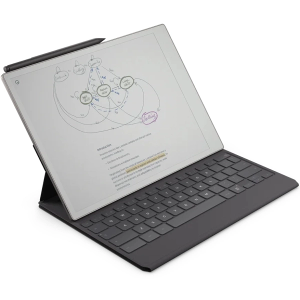 reMarkable Paper Pro, 64GB, E-ink Display, Marker Plus, Type Folio