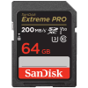 SanDisk Extreme Pro SDXC 64GB, 200MB/s, UHS-I, Memory Card