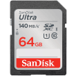 SanDisk Ultra SDXC 64GB, 140MB/s, UHS-I, Memory Card
