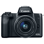 Canon EOS M50 Mark II, Mirrorless Camera, 15-45mm STM Lens