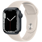 Apple Watch Series 7, Aluminum, Sport Band, GPS, 45mm