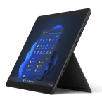 Microsoft Surface Pro 8 8PX-00017, 3.0 GHz Core i7-1185G7, 4-core CPU, 4.8 GHz Turbo, 16GB LPDDR4X, 512GB SSD, 13" IPS Quad HD 2880 x 1920, Stylus Pen Support, Wi-Fi Only, 120Hz Refresh Rate, Windows 11 Pro