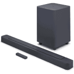 JBL Bar 500, 590W, 5.1ch Surround Soundbar with Dolby Atmos, MultiBeam and Wireless Subwoofer
