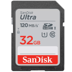 SanDisk Ultra SDHC 32GB, 120MB/s, UHS-I, Memory Card