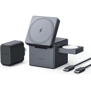 Anker 3-in-1 Cube with Magsafe, 15W Wireless Charger