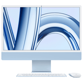 Apple iMac M3, 24", 4.5K, 8-core CPU, 8-core GPU, Magic Keyboard with Touch ID, 8GB/256GB
