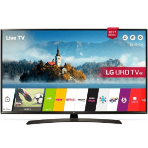 LG 49UJ634, 49 Inch, 4K Ultra HD, IPS, Smart TV