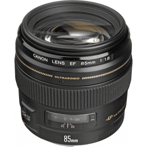 Canon EF 85mm f/1.8 USM Lens