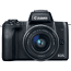 Canon EOS M50 Mark II, Mirrorless Camera, 15-45mm STM Lens