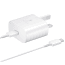 Samsung 25W PD Adapter, USB-C Charger, Power Delivery 3.0 PPS, With Cable
