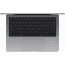 Apple MacBook Pro M3 2023, 14", Space Gray, 8-core CPU, 10-core GPU, Backlit Magic Keyboard, Fingerprint Reader, Bluetooth 5.3, Wi-Fi 6E, 120Hz Refresh Rate, Dolby Atmos, 8GB/1TB