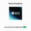 Apple MacBook Pro M3 2023, 14", Space Gray, 8-core CPU, 10-core GPU, Backlit Magic Keyboard, Fingerprint Reader, Bluetooth 5.3, Wi-Fi 6E, 120Hz Refresh Rate, Dolby Atmos, 8GB/1TB