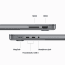Apple MacBook Pro M3 2023, 14", Space Gray, 8-core CPU, 10-core GPU, Backlit Magic Keyboard, Fingerprint Reader, Bluetooth 5.3, Wi-Fi 6E, 120Hz Refresh Rate, Dolby Atmos, 8GB/1TB