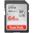 SanDisk Ultra SDXC 64GB, 140MB/s, UHS-I, Memory Card