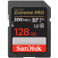 SanDisk Extreme Pro SDXC 128GB, 200MB/s, UHS-I, Memory Card
