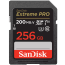SanDisk Extreme Pro SDXC 256GB, 200MB/s, UHS-I, Memory Card