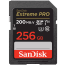 SanDisk Extreme Pro SDXC 256GB, 200MB/s, UHS-I, Memory Card