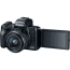 Canon EOS M50 Mark II, Mirrorless Camera, 15-45mm STM Lens