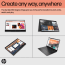 HP Envy x360 15-EY0013DX, 2.3 GHz AMD Ryzen 5 5625U, 6-core CPU, 4.3 GHz Turbo, 8GB DDR4-3200, 256GB NVMe SSD, 15.6" IPS 1920 x 1080 Touchscreen, 5MP Camera, B & O Audio, Windows 11 Home
