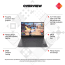 HP Omen 16-N0023DX, 3.2 GHz AMD Ryzen 7 6800H, 8-core CPU, 4.7 GHz Turbo, 16GB DDR5-4800, 512GB NVMe SSD, NVIDIA RTX 3060 6GB Graphics, 16.1" IPS 1920 x 1080, 144Hz Refresh Rate, RGB Backlit Keyboard, B & O Audio